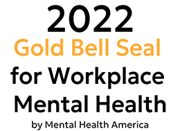 The Gold Bell Seal For Workplace Mental Health 2022